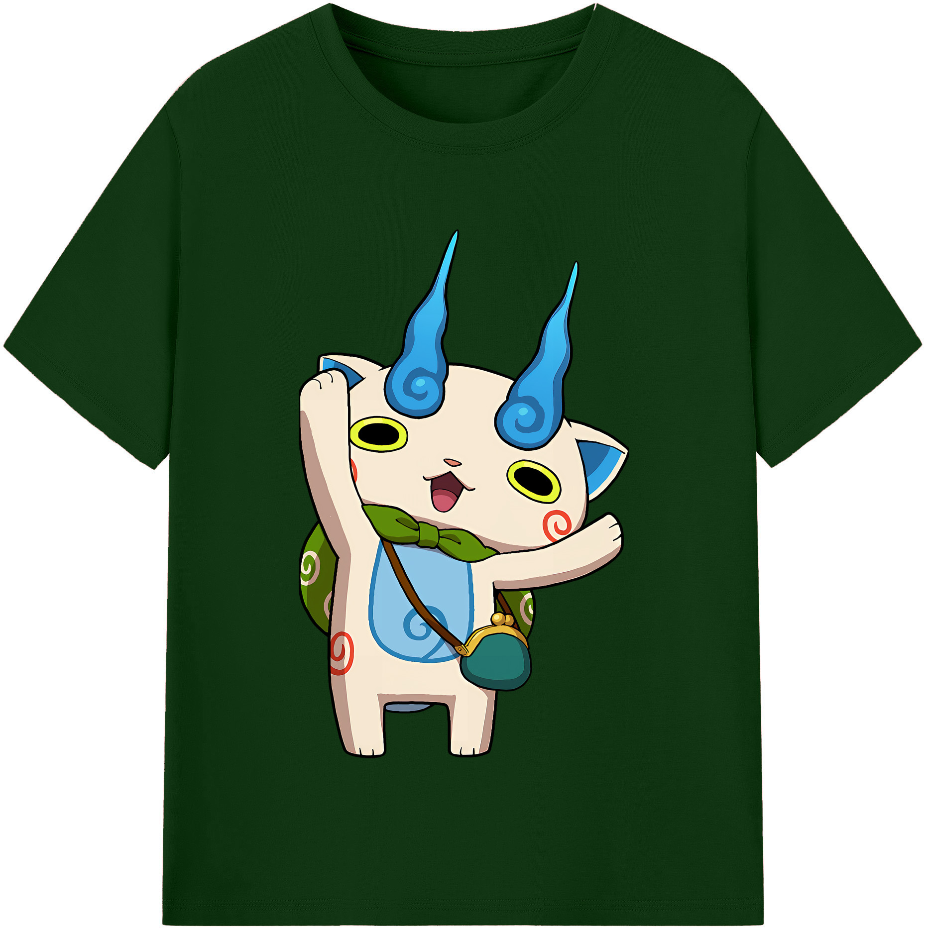 （画像用） 妖怪ウォッチ Yo-kai Watch 綿100％半袖Tシャツ（フロントプリント）